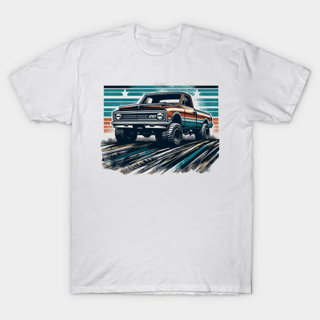 Chevrolet truck T-Shirt by Vehicles-Art